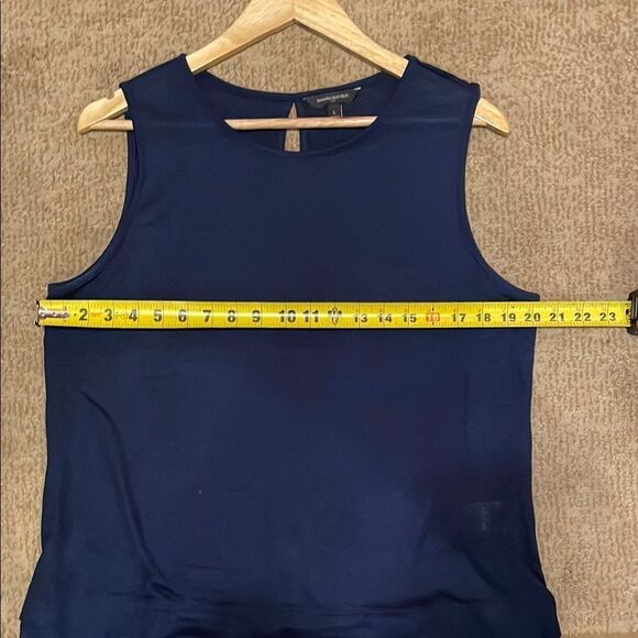 Banana Republic Blue Relaxed Tank Top - Picture 7 of 8